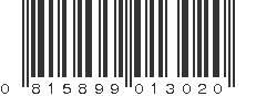 UPC 815899013020