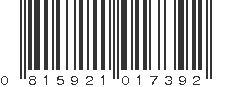 UPC 815921017392