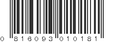 UPC 816093010181