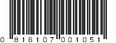 UPC 816107001051