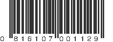 UPC 816107001129