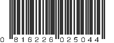 UPC 816226025044