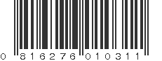 UPC 816276010311