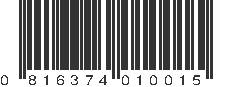 UPC 816374010015