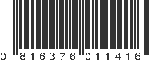 UPC 816376011416