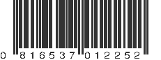 UPC 816537012252