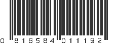 UPC 816584011192