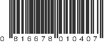 UPC 816678010407