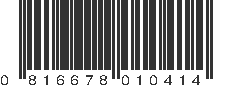 UPC 816678010414