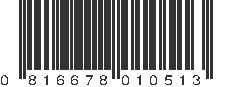 UPC 816678010513