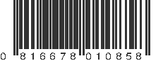 UPC 816678010858