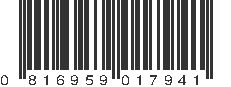 UPC 816959017941