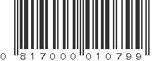 UPC 817000010799