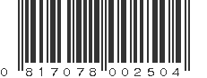 UPC 817078002504