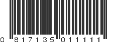 UPC 817135011111