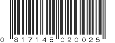 UPC 817148020025