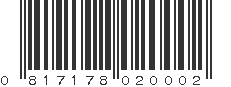 UPC 817178020002