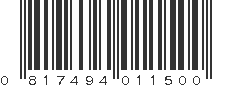 UPC 817494011500