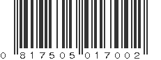 UPC 817505017002