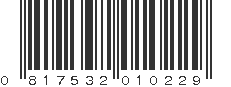 UPC 817532010229