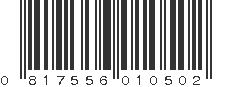 UPC 817556010502