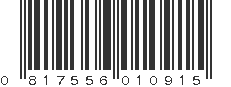 UPC 817556010915