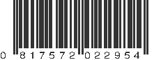 UPC 817572022954