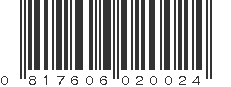 UPC 817606020024