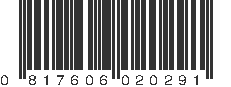 UPC 817606020291