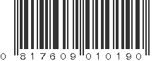 UPC 817609010190