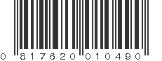 UPC 817620010490