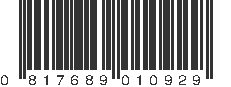 UPC 817689010929