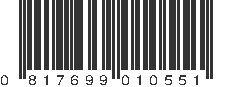 UPC 817699010551