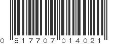UPC 817707014021