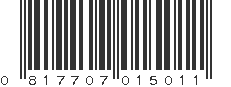 UPC 817707015011