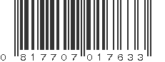 UPC 817707017633