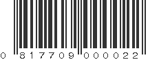 UPC 817709000022