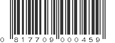 UPC 817709000459