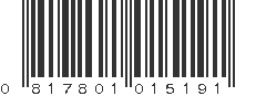 UPC 817801015191