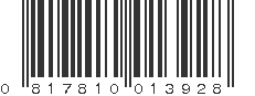 UPC 817810013928