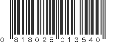 UPC 818028013540