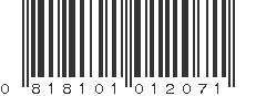 UPC 818101012071