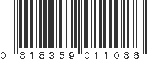 UPC 818359011086