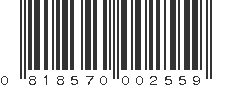 UPC 818570002559