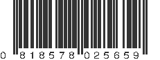 UPC 818578025659