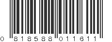 UPC 818588011611