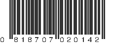 UPC 818707020142