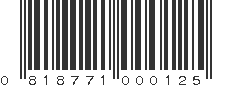 UPC 818771000125