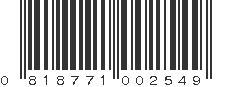 UPC 818771002549