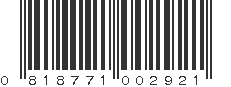 UPC 818771002921